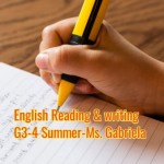 Group logo of English reading & writing G3-4 Summer-Monday-Ms. Ayala