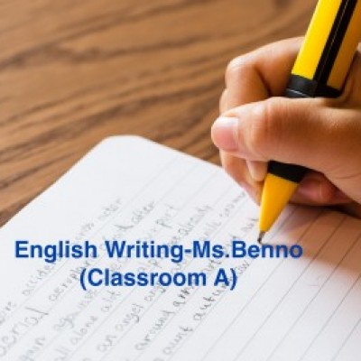 Group logo of English Writing -Ms. Benno (Classroom A)